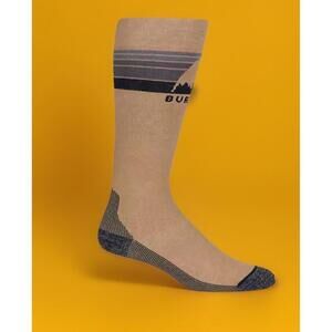 Burton Petrol Brown Emblem Midweight Socks NWT M/L
